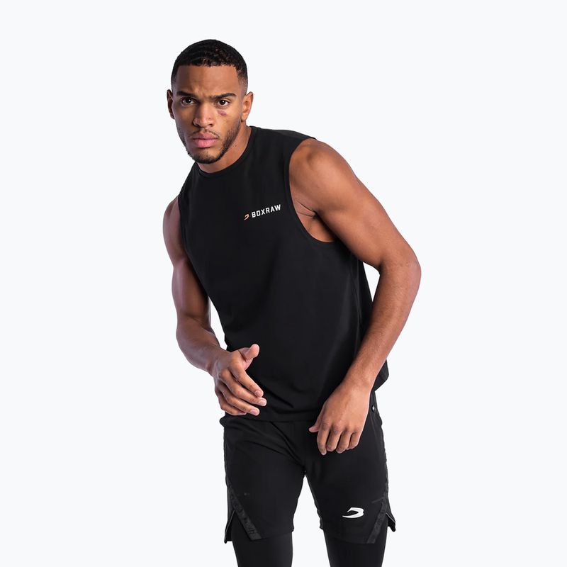 Férfi póló BOXRAW We Don't Play Boxing Muscle Tank black 5