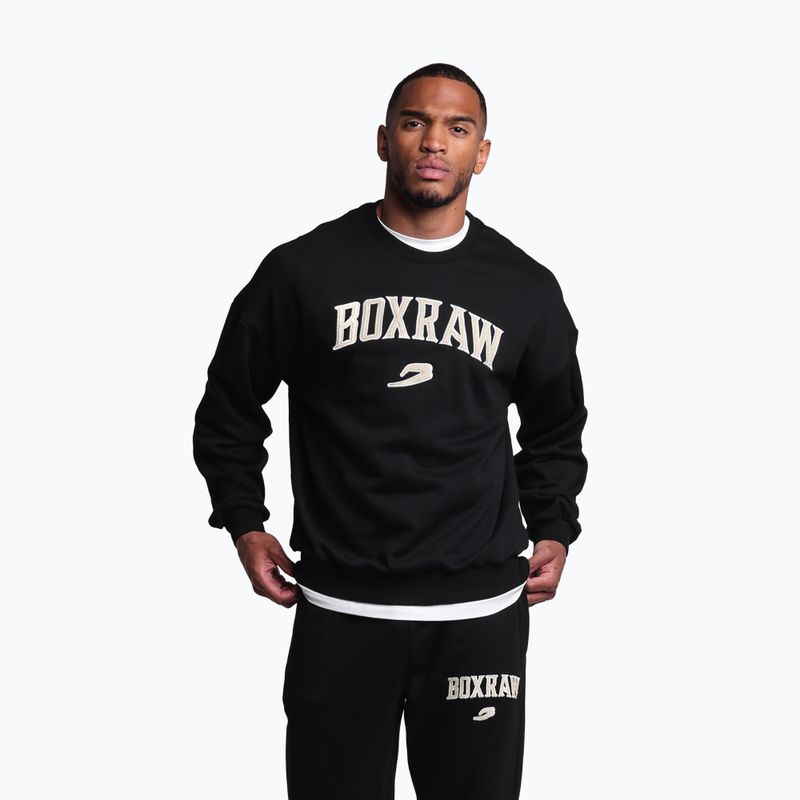 Férfi pulóver BOXRAW East Street Sweatshirt black 4