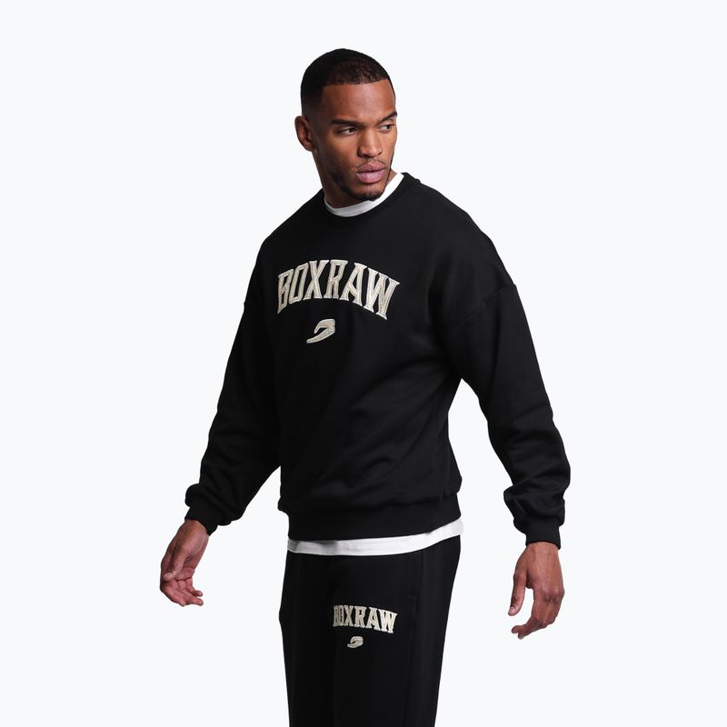Férfi pulóver BOXRAW East Street Sweatshirt black 5