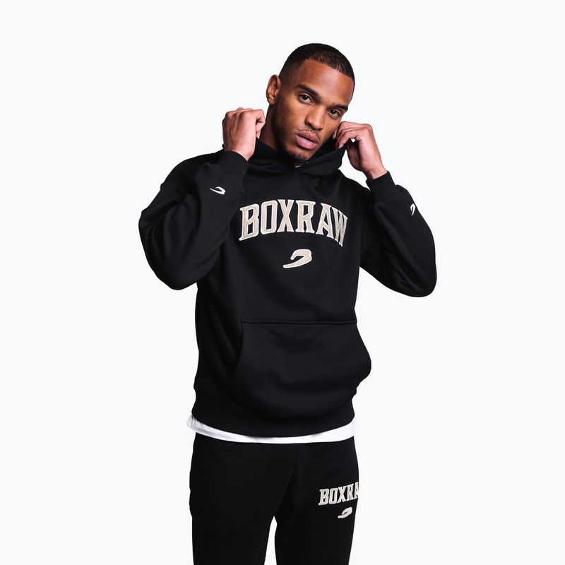 Férfi pulóver BOXRAW East Street Hoodie black 5
