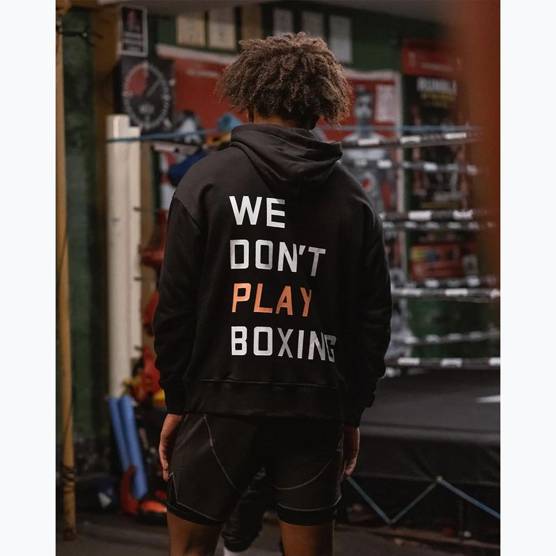 Férfi pulóver BOXRAW We Don't Play Boxing Oversized Hoodie 11