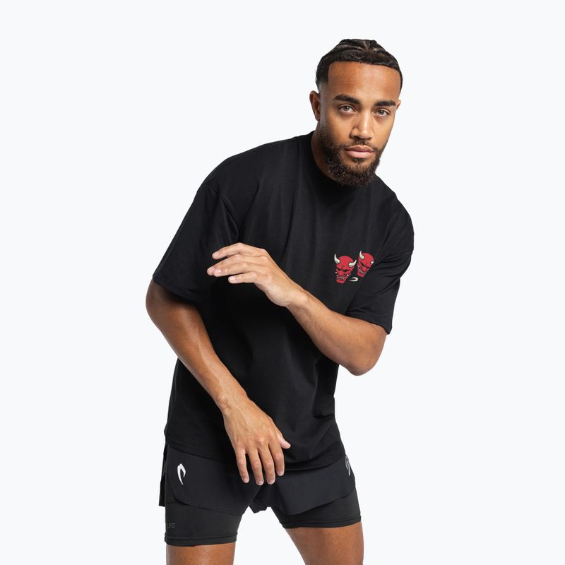 Férfi póló BOXRAW Death Before Dishonor Oversized black 4
