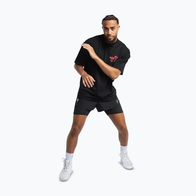 Férfi póló BOXRAW Death Before Dishonor Oversized black 5