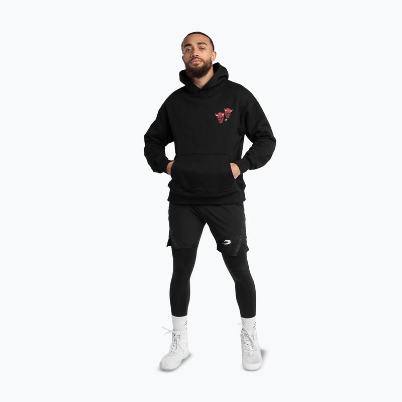 Férfi pulóver BOXRAW Death Before Dishonor Oversized Hoodie black 2