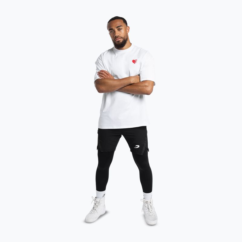 Férfi póló Boxraw Boxing is Love Oversized White 2