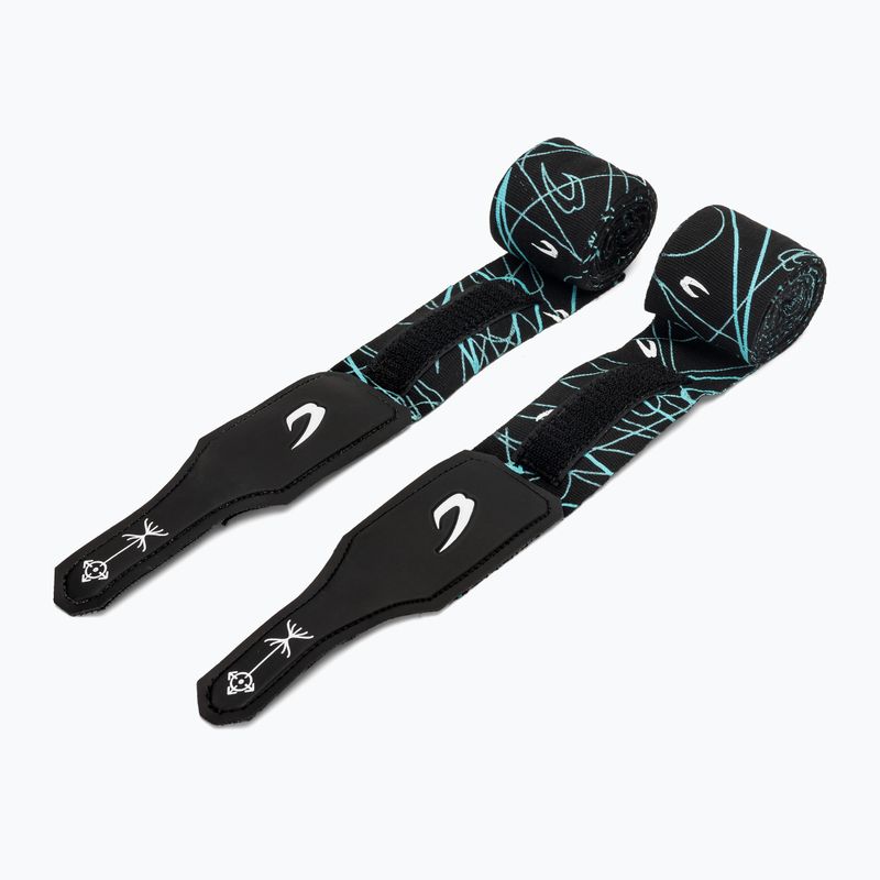 Boxkesztyű kötések BOXRAW Dyscyplined Thought Hand Wraps 450 cm black 2