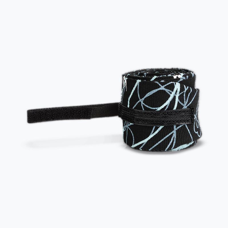 Boxkesztyű kötések BOXRAW Dyscyplined Thought Hand Wraps 450 cm black 3