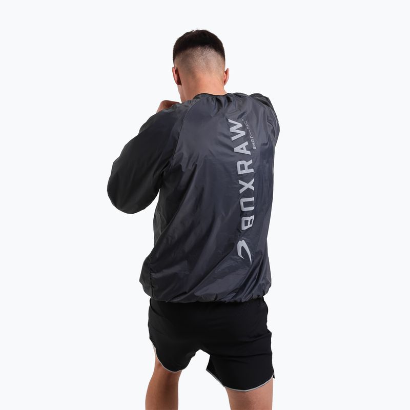 Férfi pulóver Boxraw Genaro Sweatshirt charcoal 3