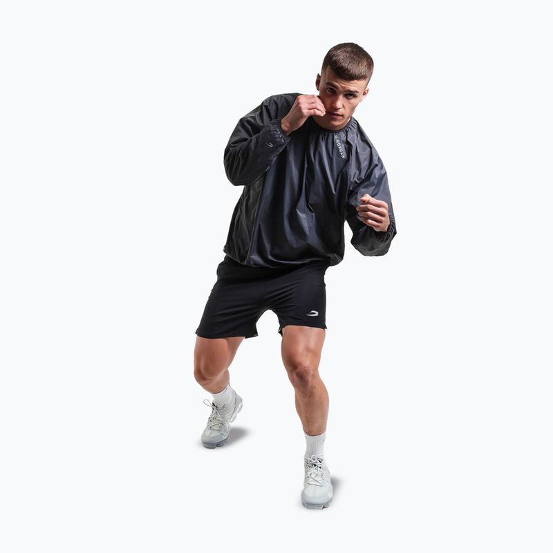 Férfi pulóver Boxraw Genaro Sweatshirt charcoal 4