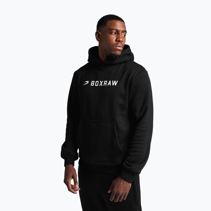 Férfi pulóver BOXRAW A.B.C. Hoodie black 4