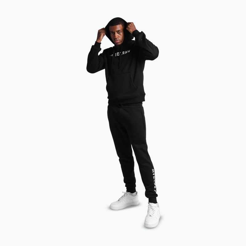 Férfi pulóver BOXRAW A.B.C. Hoodie black 6