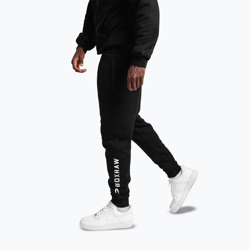 Férfi nadrág BOXRAW A.B.C. Bottoms black 3