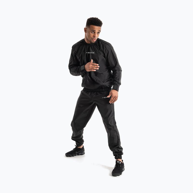 Férfi overál BOXRAW Hagler Sauna Suit 2.0 black