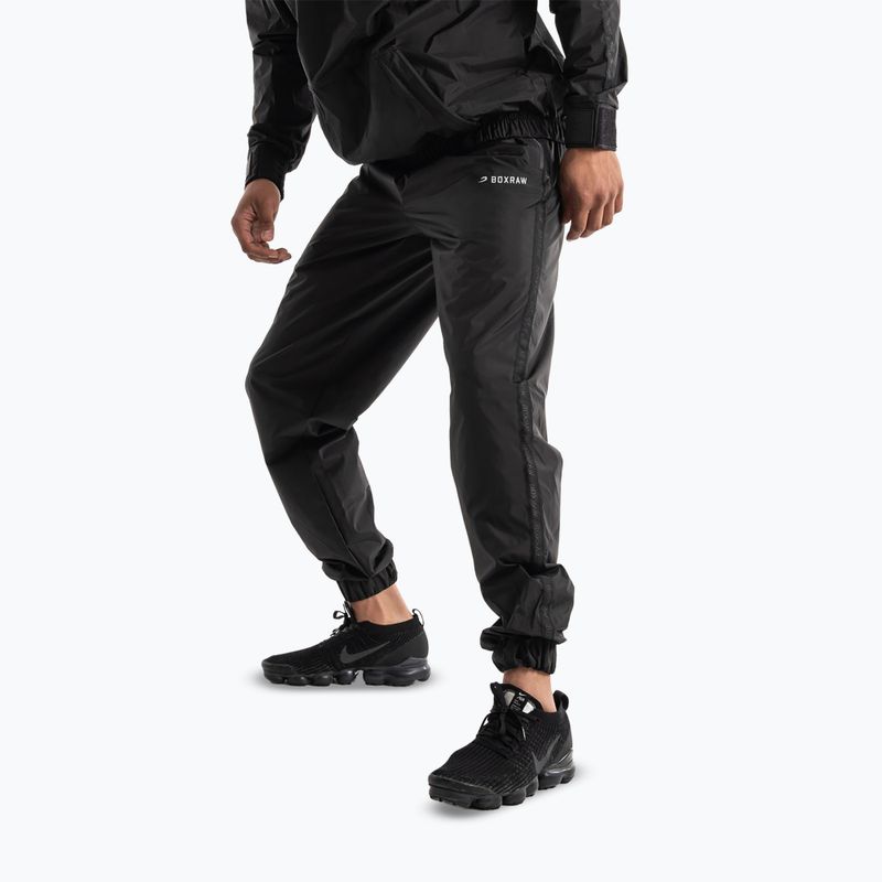 Férfi overál BOXRAW Hagler Sauna Suit 2.0 black 10