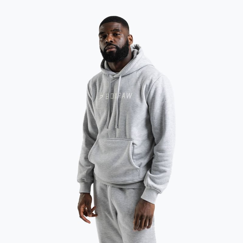 Férfi pulóver Boxraw A.B.C. Hoodie grey 5