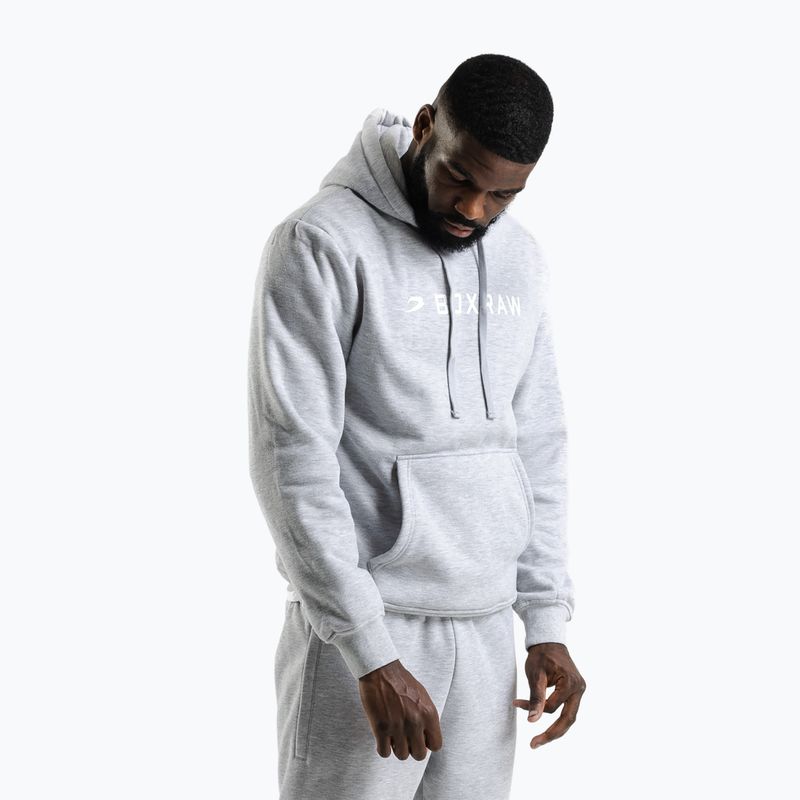 Férfi pulóver Boxraw A.B.C. Hoodie grey 6