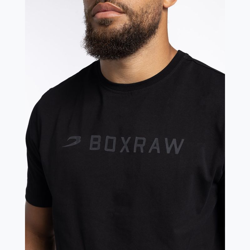 Férfi póló Boxraw A.B.C. black/black 6