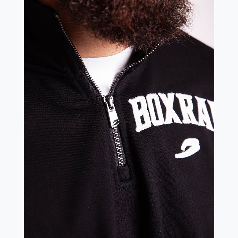 Férfi pulóver BOXRAW East Street 1/4 Zip black 7
