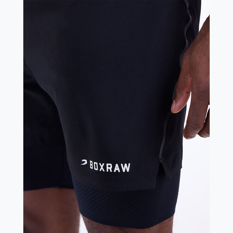 Férfi edző rövidnadrág BOXRAW Sparring Club 2-in-1 black 6