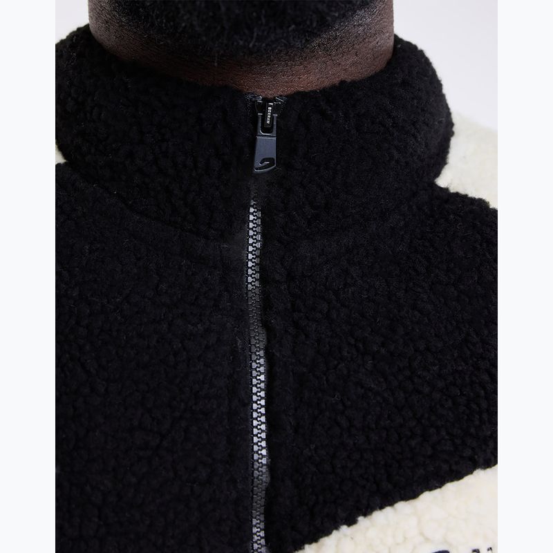 Férfi kabát Boxraw Walker Sherpa black/cream 8