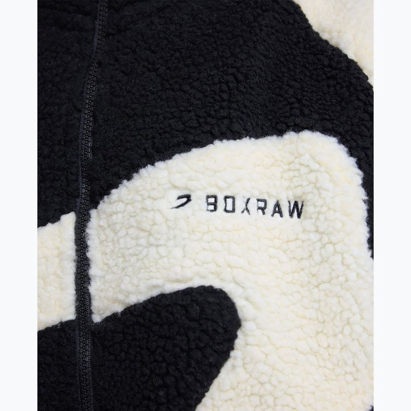 Férfi kabát Boxraw Walker Sherpa black/cream 9