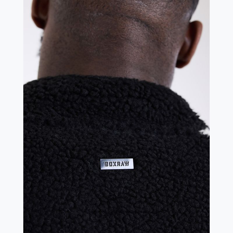 Férfi kabát Boxraw Walker Sherpa black/cream 11