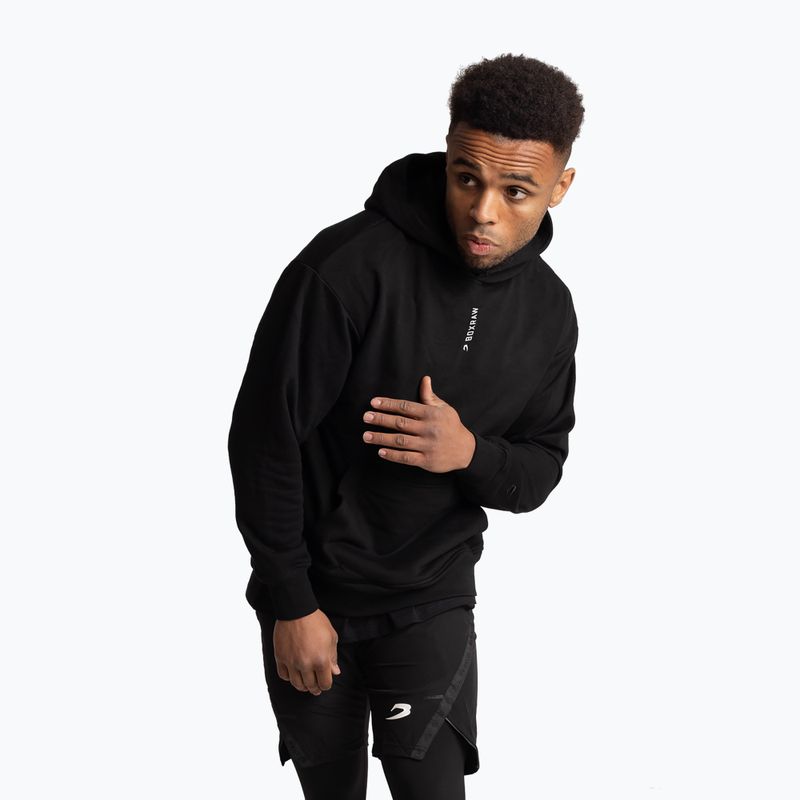 Férfi pulóver Boxraw Strike Oversized Hoodie black 4