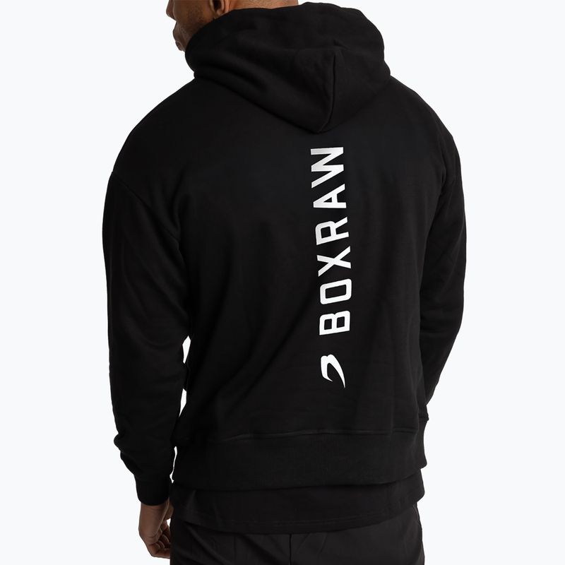 Férfi pulóver Boxraw Strike Oversized Hoodie black 7
