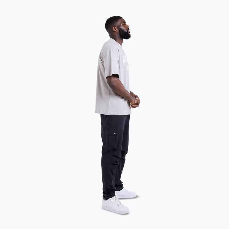 Férfi póló Boxraw East Street Oversized T-Shirt Grey 8