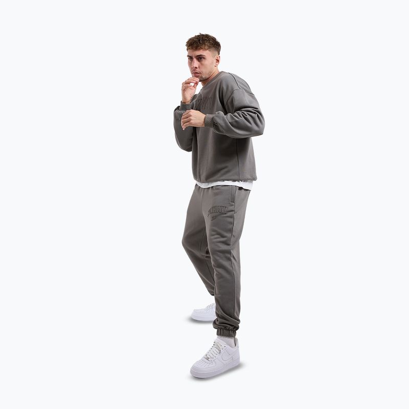 Férfi pulóver Boxraw East Street Sweatshirt distressed grey 6