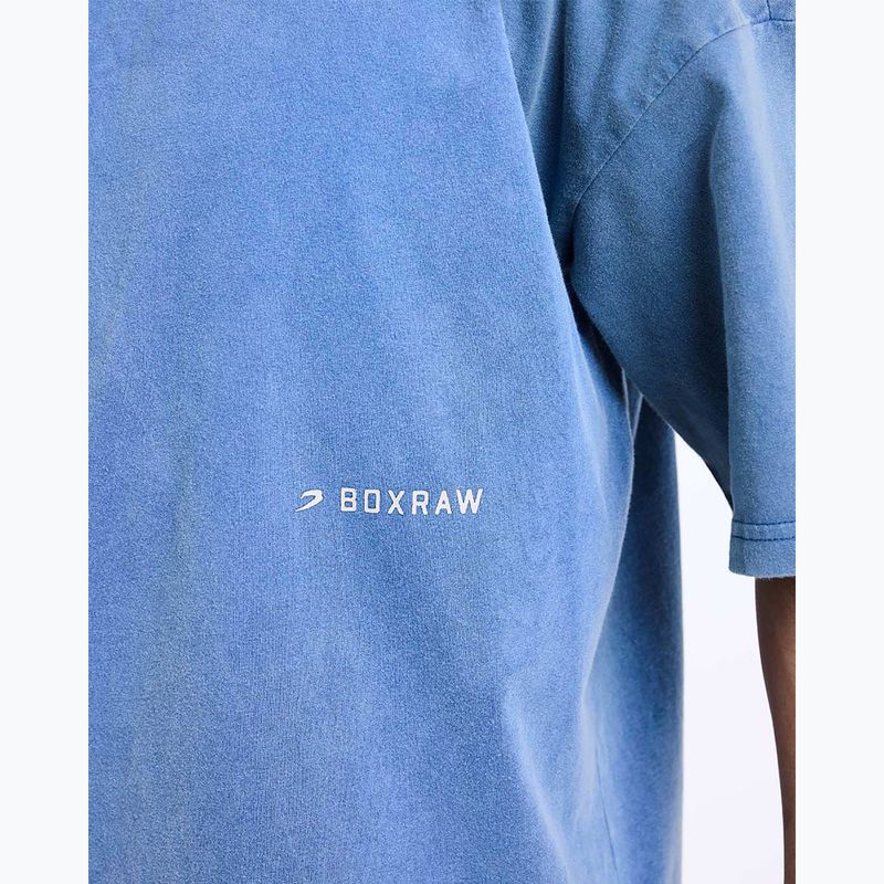 Férfi póló BOXRAW Sparring Club Oversized washed baby blue 8