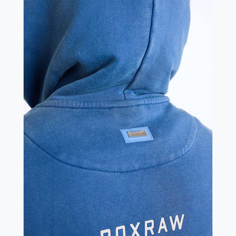 Férfi pulóver BOXRAW Sparring Club Oversized Hoodie washed baby blue 10