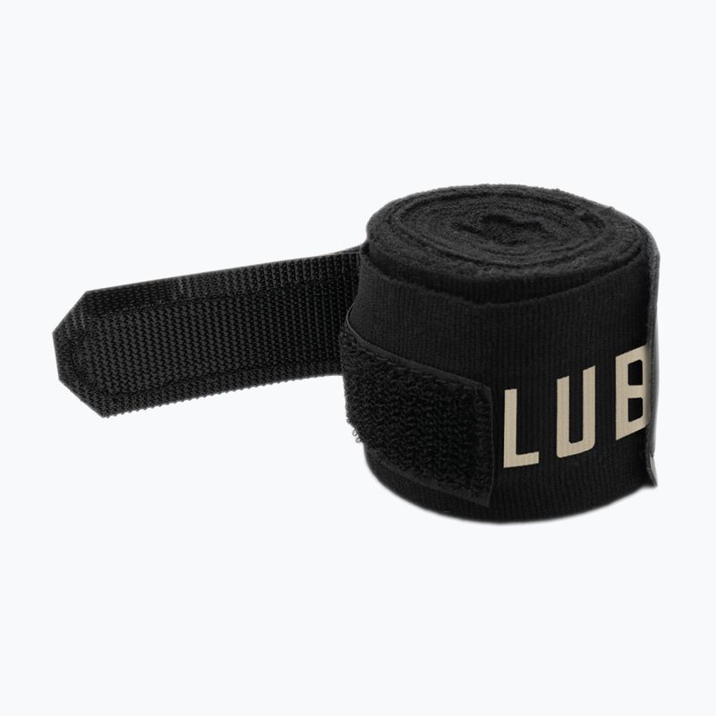 Boxkesztyű kötések BOXRAW Sparring Club Hand Wraps 450 cm black 3