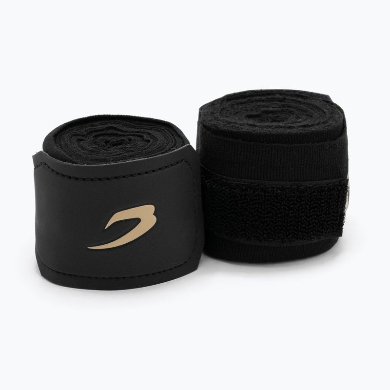 Boxkesztyű kötések BOXRAW We Don't Play Boxing Hand Wraps 450 cm black 2