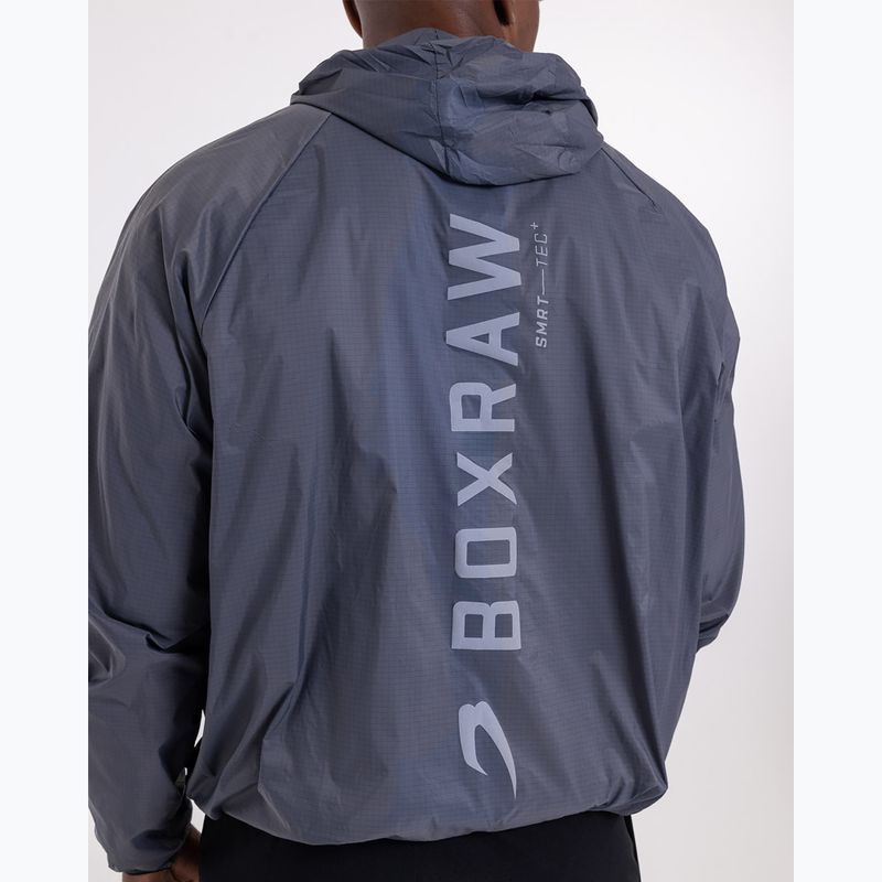 Férfi kabát BOXRAW Genaro Zip Up Windbreaker charcoal 6