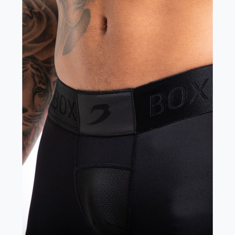 Férfi edző rövidnadrág BOXRAW Saddler Compression black 7
