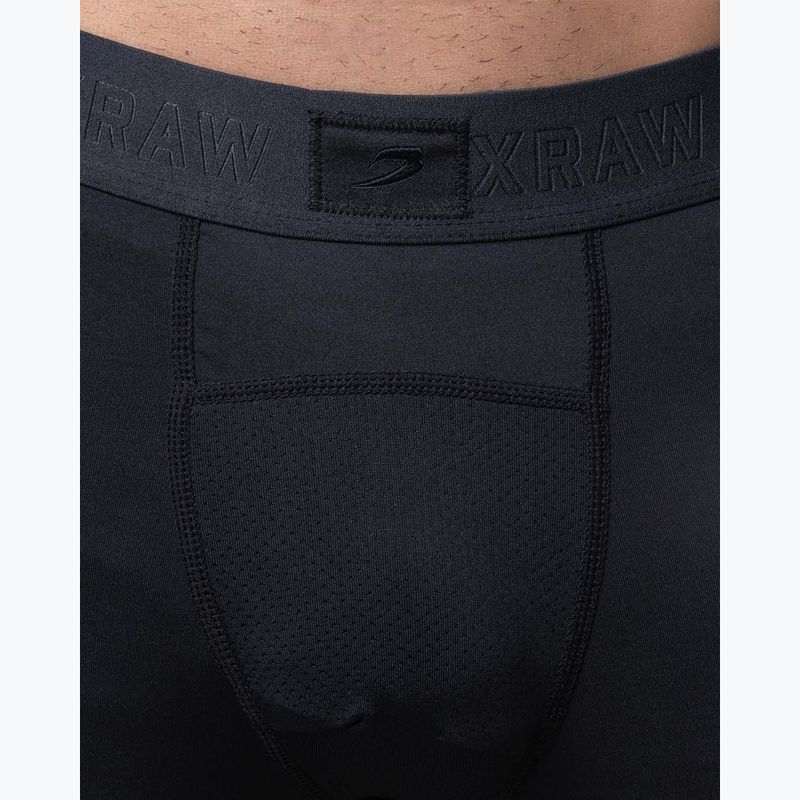 Férfi edzőleggingsek BOXRAW Saddler Compression black 7
