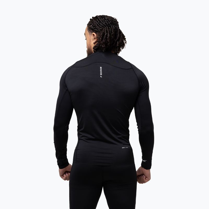 Férfi hosszú ujjú póló BOXRAW Saddler Compression black 3