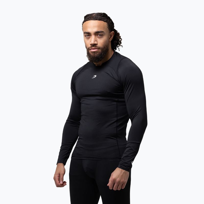 Férfi hosszú ujjú póló BOXRAW Saddler Compression black 4
