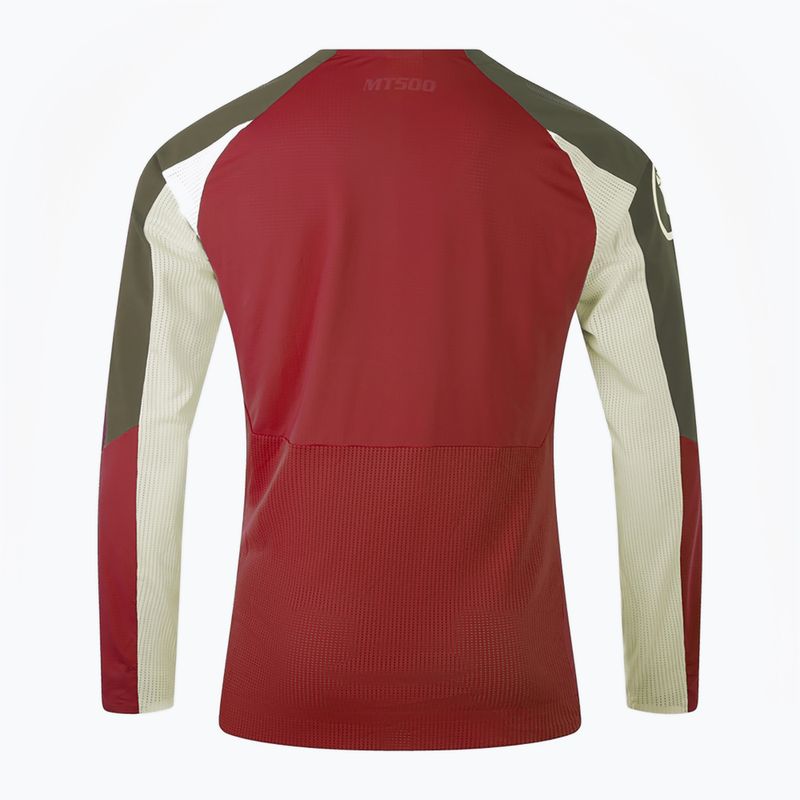 Endura MT500 Burner Lite tégla férfi kerékpározás hosszú ujjú 2