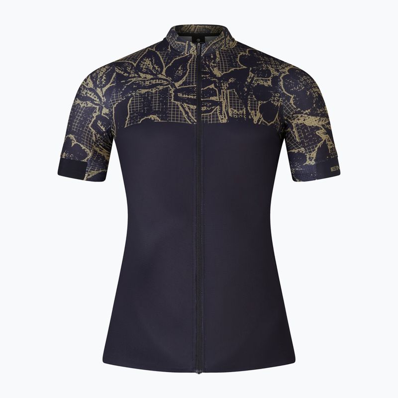 Endura Virágos FS260 fekete férfi kerékpáros mez 4