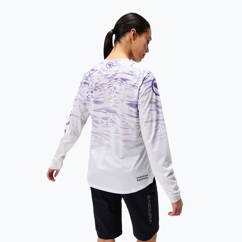 Női kerékpáros hosszú ujjú Endura Marble Ltd W heather 3