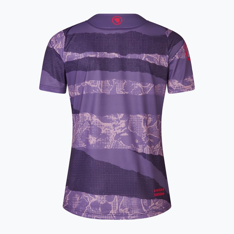 Női kerékpáros trikó Endura Patchwork Ltd W szeder 5