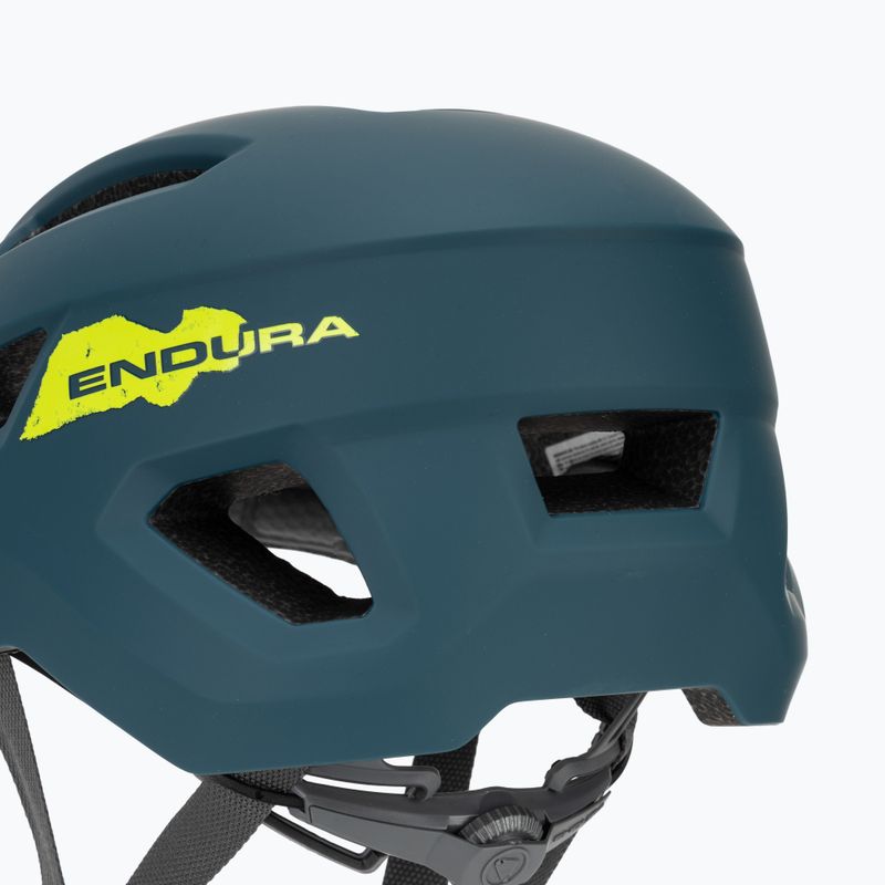Endura Hummvee Youth barra kék gyermek kerékpáros sisak 7