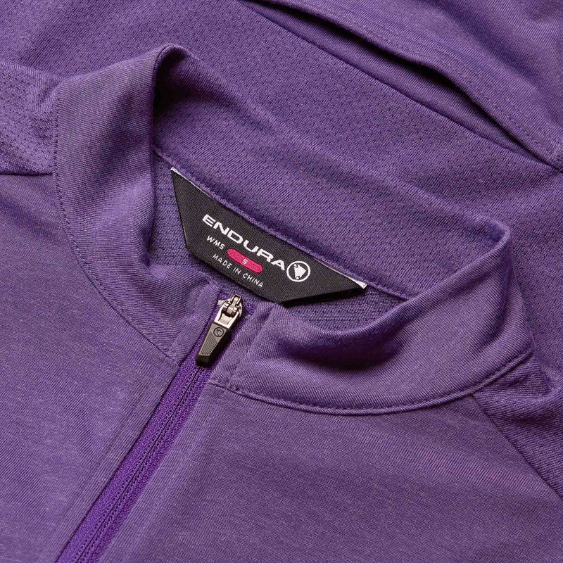 Női kerékpáros mez Endura Loop Zippzáras fűzike 5