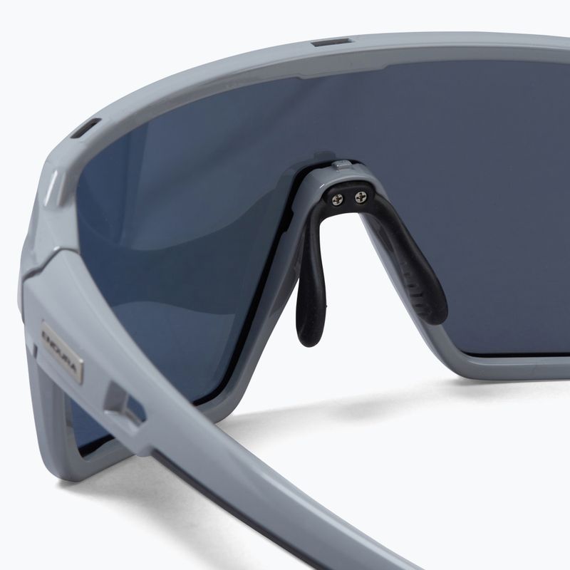 Endura Singletrack dreich szürke/kék revo füst/tiszta ezüst flash tükör napszemüveg 5
