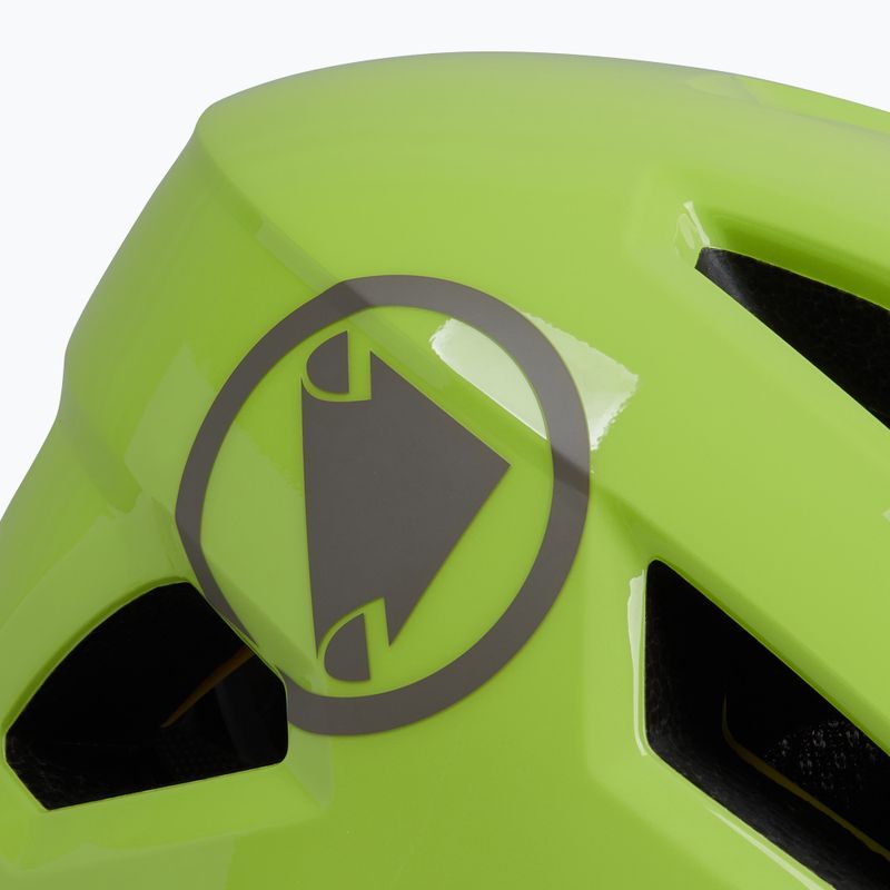Endura Hummvee lime zöld kerékpáros sisak 2