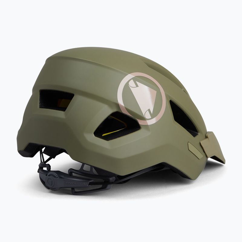 Endura Hummvee tweed zöld kerékpáros sisak 3