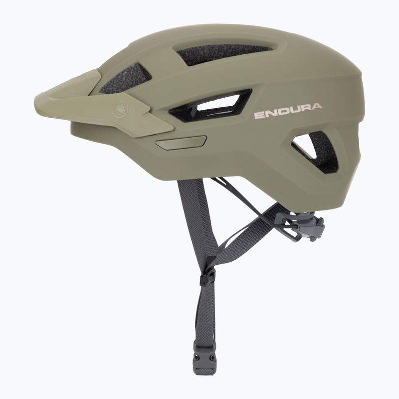 Endura Hummvee tweed zöld kerékpáros sisak 3