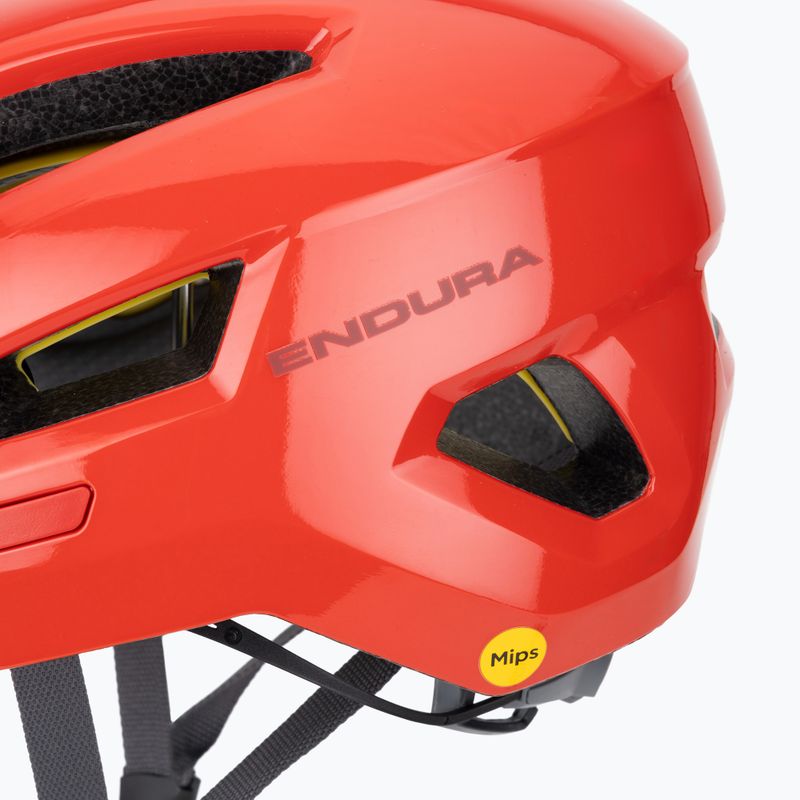 Endura Hummvee MIPS kerékpáros sisak lángvörös 7